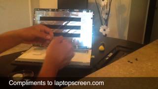 Laptop Screen Replacement / How to replace laptop screen Acer Travelmate 5744-6870
