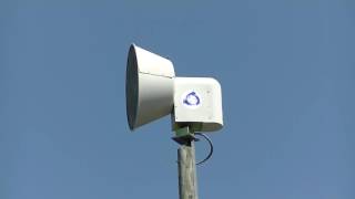 ASC T-128 Siren Test (Growl), Smithville, OH 9/5/16