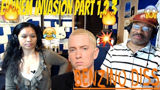Eminem - Invasion Part 1, 2, 3, (Benzino Diss) - Producer Reaction