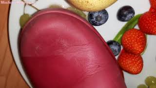 248 - ??? FRUIT FETISH - crushing in rosa Gummistiefeln / Crocs - crushing with pink rubber boots