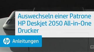 Auswechseln einer Patrone -- HP Deskjet 2050 All-in-One Drucker