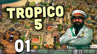 O Skylines do Caribe! - Tropico 5 #01 - Gameplay Português PT-BR