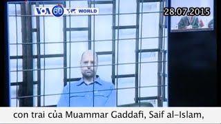 Libya kết án tử hình con trai Gaddafi (VOA60)