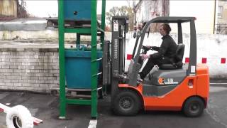 Обучение на погрузчике Logistic Forklift