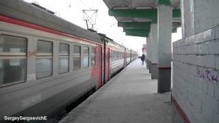Электропоезд ЭД4М-0038 станция Кубинка-1