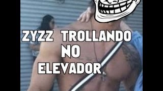 Zyzz Trollando no elevador