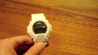 G-Shock White Metallic DW-6900NB-7 Eminem Watch Review
