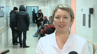 Ремонт приёмного отделения центральной городской больницы завершён досрочно.