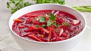 شوربة البورش الروسية?