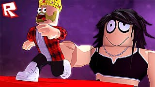 МОМО ОХОТИТСЯ ЗА МНОЙ! ROBLOX