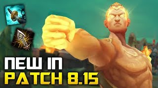 All New Changes in Patch 8.15 - LEE SIN IS BACK! (League of Legends)