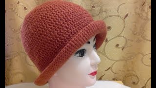 ШЛЯПА КРЮЧКОМ. САМАЯ ПРОСТАЯ. БАЗОВЫЙ ВАРИАНТ. МАСТЕР КЛАСС.
