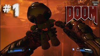 DOOM 4#1 - Я НАШЛА СЕКРЕТ)