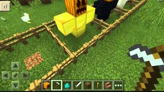 Обзор модов на Minecraft PE 0.9.5 ( Големы )