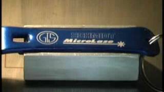 Laser Marking System - fiber laser marking on anodized aluminum with Schmidt Laser Marking Machine
