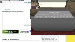 UPDATED VERSION | Roblox ID Fraud Morse and Hex help