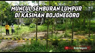 MUNCUL SEMBURAN LUMPUR DI KASIMAN BOJONEGORO