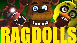 Five Nights At Freddy's Ragdolls! // Gmod Funny FNAF Mod