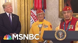 Gracious Navajo Vets Sidelined By Donald Trump Attacks | The Last Word | MSNBC