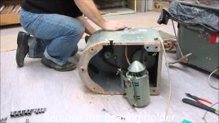 shimpo RK2 bearing replacement part1 - disassembly
