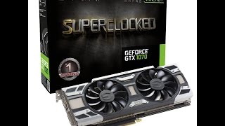 EVGA GeForce GTX 1070 SC Benchmark 1920x1080 Ultra (UNIGINE Valley)