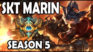 SKT T1 MaRin Rumble vs Maokai TOP Ranked Challenger Korea