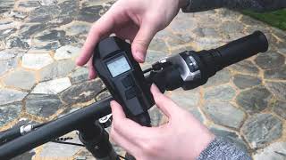 Stopwatch FY 317 Велофонарь с Компьютером