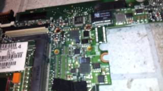 HP Compaq 6710B dead motherboard repair