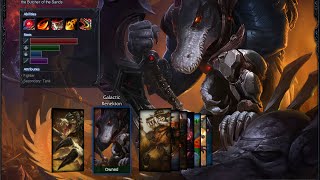 Galactic Renekton Skin Spotlight Gameplay 1080p HD League Of Legends