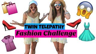 TWIN TELEPATHY Fashion Challenge! | The Rybka Twins