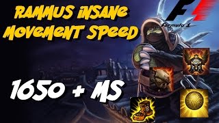 RAMMUS INSANE MOVEMENT SPEED (1650 MS +) PRACTICE TOOL