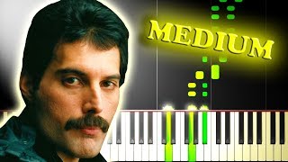 QUEEN - DON'T STOP ME NOW - Piano Tutorial