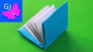 Оригами Книжка из бумаги ❤️ Как правильно сделать страницы