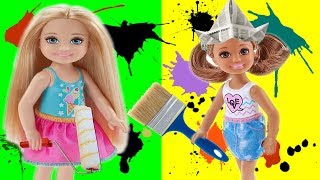 Ремонт в школе! Уроков не будет! Мультик с куклами