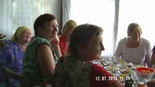 Застольные песни в деревне на празднике / Songs at the table in the village on holiday