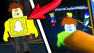 SNAPCHAT CODE ON A ROBLOX SHIRT (IT ACTUALLY WORKS)