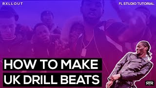 How to make UK Drill Beats | FL Studio Tutorial