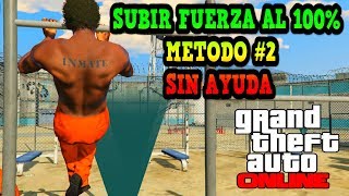 Como subir la fuerza al 100% en Gta 5 online | sin ayuda |