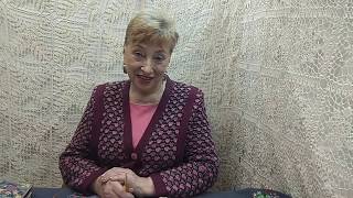 Образец цветного вязания. Мастер-класс по вязанию крючком от О.С. Литвиной.