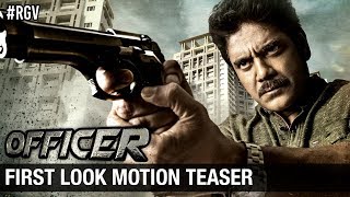 RGV's Officer First Look Motion Teaser | Nagarjuna | Ram Gopal Varma | #Officer | #NAGRGV4