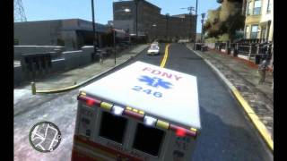 GTA IV - Project NY Part 1 - Ambulance [HD]