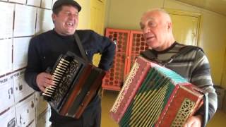 Известный гармонист А. Маняхин в гостях у гармониста рояльщика В. Тенькова 22 04 2017 года