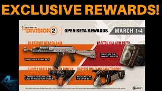 The Division 2 - NEW EXCLUSIVE REWARDS!