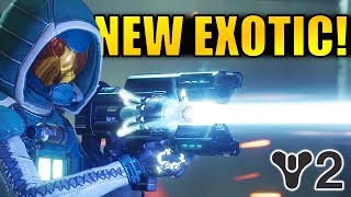 Destiny 2: NEW EXOTIC WEAPON! Coldheart Trace Rifle!