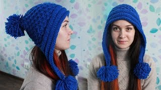 Шапка-капор "Маргаритка"