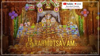 ? Live Maha Annakoot | The Brahmotsavam of Shree Ghanshyam Maharaj | Gurukul Hyderabad