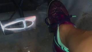 Revving In Sneakers & Flip Flops & Slides | #Revving Noises | Pedal Pumping