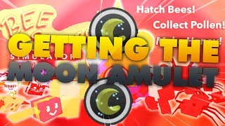 [Roblox] Bee Swarm Simulator: GETTING THE MOON AMULET (100 MOON CHARM)