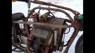 Мотоцикл с двигателем ЗАЗ