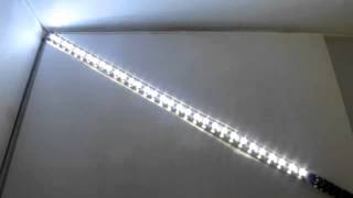 12'' Miniature LED Knight Rider Scanner Strip - Xenon White